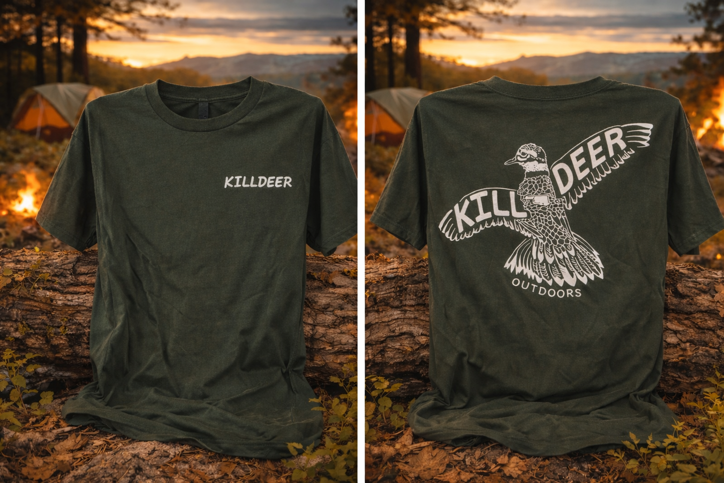 Killdeer Soaring Short Sleeve T-Shirt